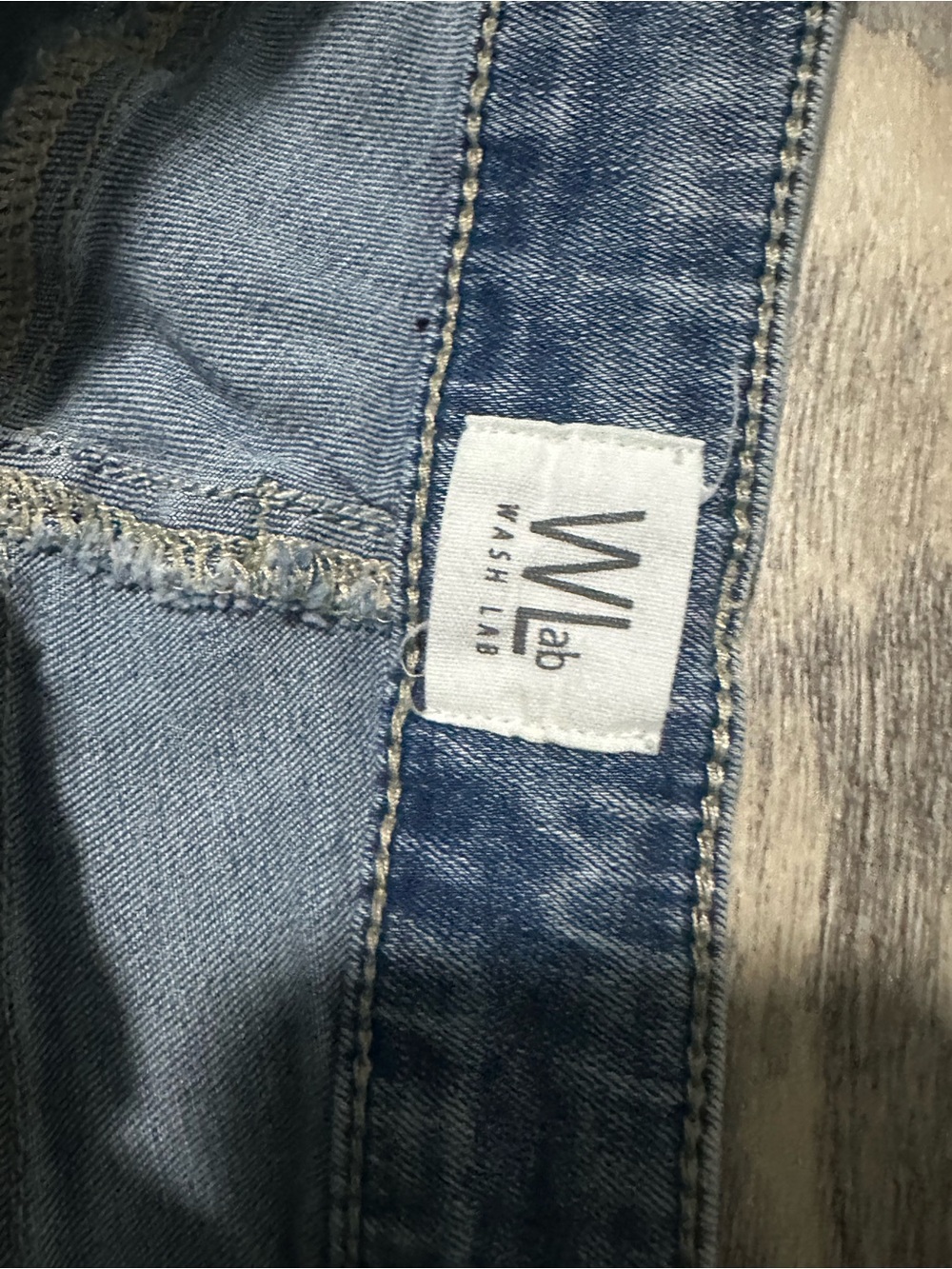 Raw-Hem Denim Maxi Skirt in Faded Blue - Picture 2 of 5